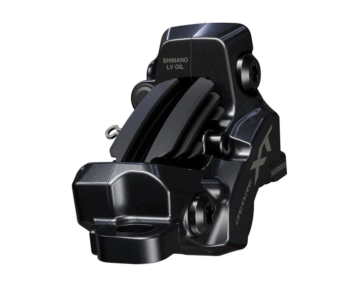 Shimano Deore XT BR-M8220 Disc Brake Caliper (Black) (4-Piston) (Front or Rear) (Post Mount) - view 3